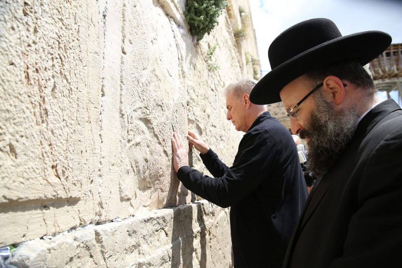 United States House of Representatives Speaker Kevin McCarthy visits the Western Wall in Jerusalem, Israel, April 30, 2023. Credit: Western Wall Heritage Foundation. United States House of Representatives Speaker Kevin McCarthy visits the Western Wall in Jerusalem, Israel, April 30, 2023. Credit: Western Wall Heritage Foundation.