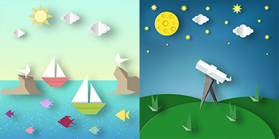 Royalty-free PaperArt Designs
