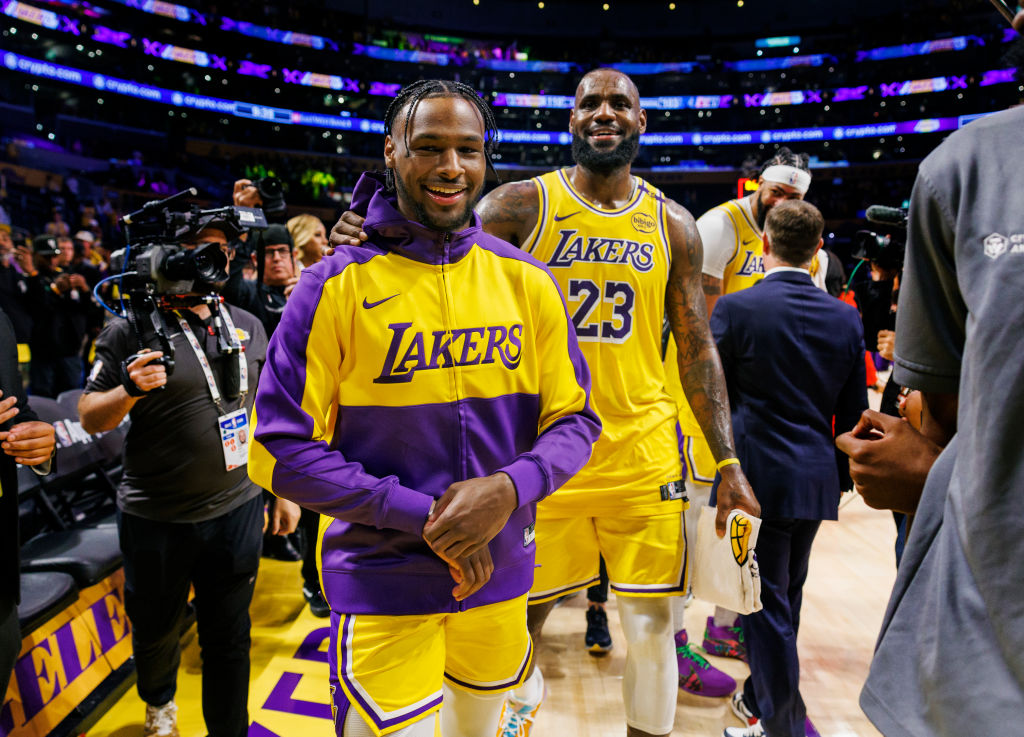 Let's All Take The LeBron And Bronny Pairing For What It Is