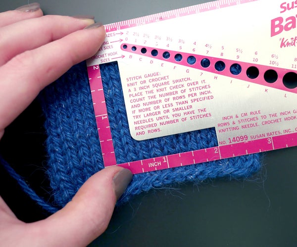 Knitting Pattern Abbreviations and Gauge