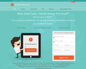 Payday - iCashLoans.co.uk - UK
