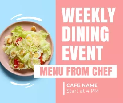 Offer of Menu from Chef