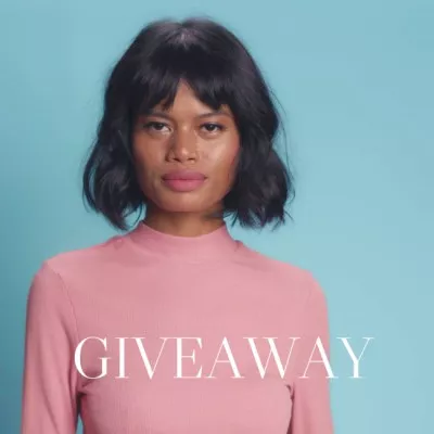 Fashion Blog Promotion with Stylish Young Woman
