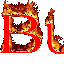 Burning Logo Style