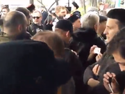В Сахаровском центре произошло нападение людей в камуфляжной форме