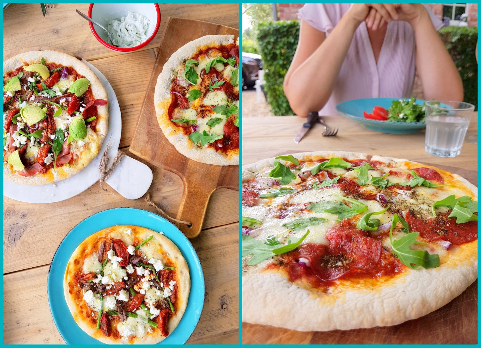 pizza al fresco (collage1)
