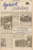 Sport Szkolny. 1939, nr 62