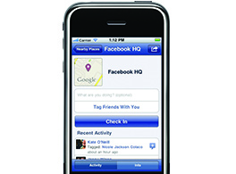 Launch of Facebook Places.
