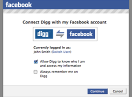Facebook Connect is announced.