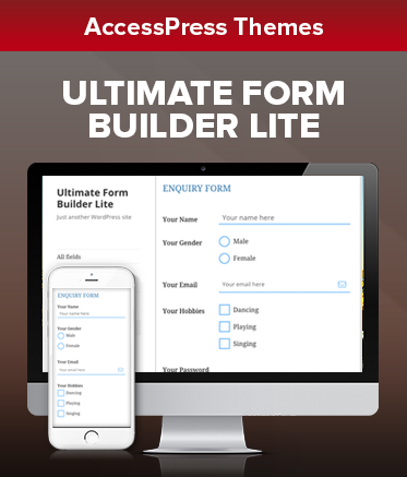 Best Free WordPress form plugin – Ultimate Form Builder Lite