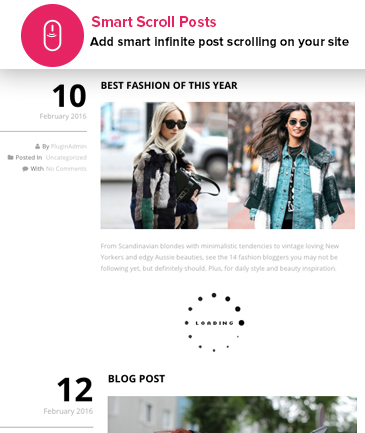 Free WordPress Infinite Post Loader (Scroller) Plugin – Smart Scroll Posts