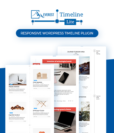 Responsive WordPress Timeline Plugin – Everest Timeline Lite