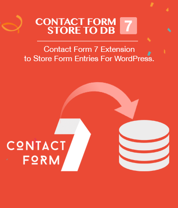 Contact Form 7 Extension to Store Form Entries – Contact Form 7 Store to DB Lite