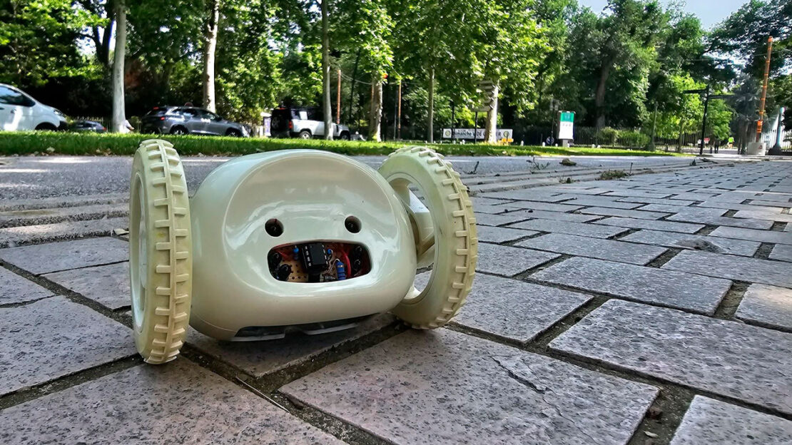 DEMO51 Zeph Thibodeau – Manif in Toulouse : Birth of a Social Robot