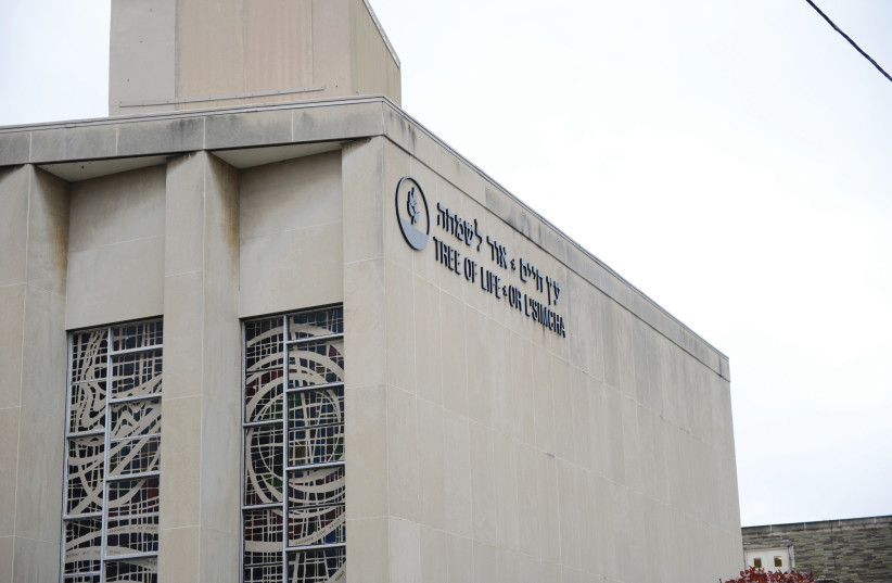  A GROWING series of violent attacks on Jewish facilities began at the Tree of Life synagogue in Pittsburgh, in October 2018. (photo credit: ALAN FREED/REUTERS)