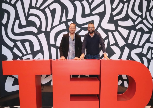  AT THE TED talk.