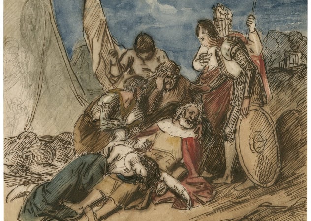  A scene from King Lear by William Shakespeare.