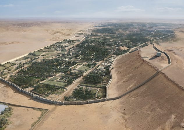  3D reconstruction of the Late Iron Age western enclosure in Dumat al-Jandal walled oasis