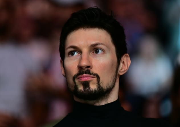 Telegram messaging app CEO and co-founder Pavel Durov on October, 2025