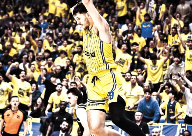  ROMAN SORKIN has continued his rise as an anchor of Maccabi Tel Aviv, scoring 26 points this week during the club’s victorious, long-awaited Euroleague homecoming.