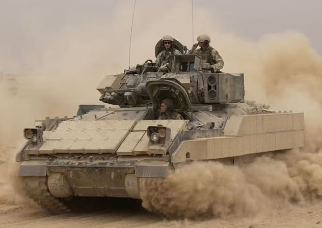 US Army's Bradley Infantry Fighting Vehicle