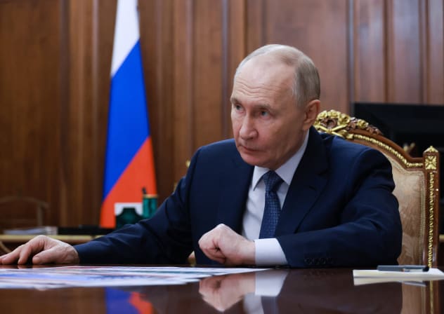 Russian President Vladimir Putin attends a meeting with Moscow Mayor Sergei Sobyanin at the Kremlin in Moscow, Russia February 9, 2026.