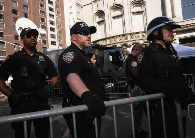 NYPD in New York City, 5 May, 2026.
