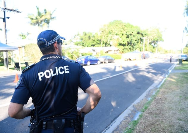  Police attend the scene of a multiple stabbing in the suburb of Manoora on December 19, 2014 in Cairns, Australia; Illustrative.