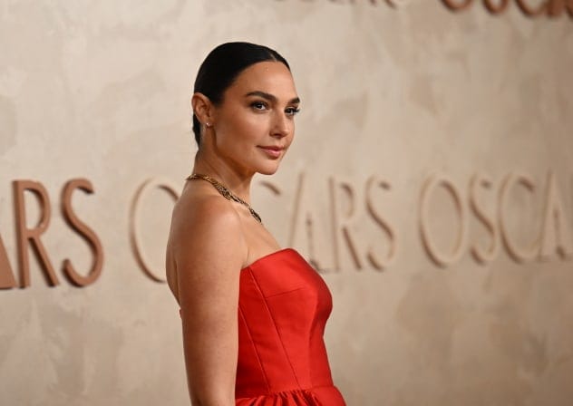 Israeli actress Gal Gadot attends the 97th Annual Academy Awards at the Dolby Theatre in Hollywood, California on March 2, 2025. 