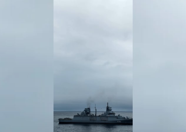 A ship from which the test of IAI's Naval Lora ballistic missile, September 1, 2026.