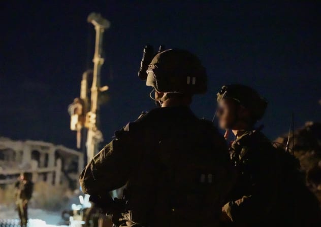 IDF troops operate in the northern Gaza Strip to defend and clear terrorist infrastructure from the area of the Yellow Line, September 2, 2026.