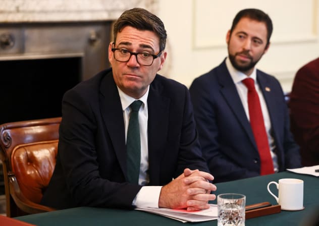 British Prime Minister Andy Burnham attends a meeting with Jewish community leaders at Downing Street in London, Britain, September 3, 2026.