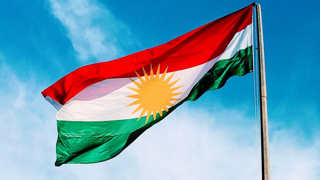 Flag of Kurdistan.