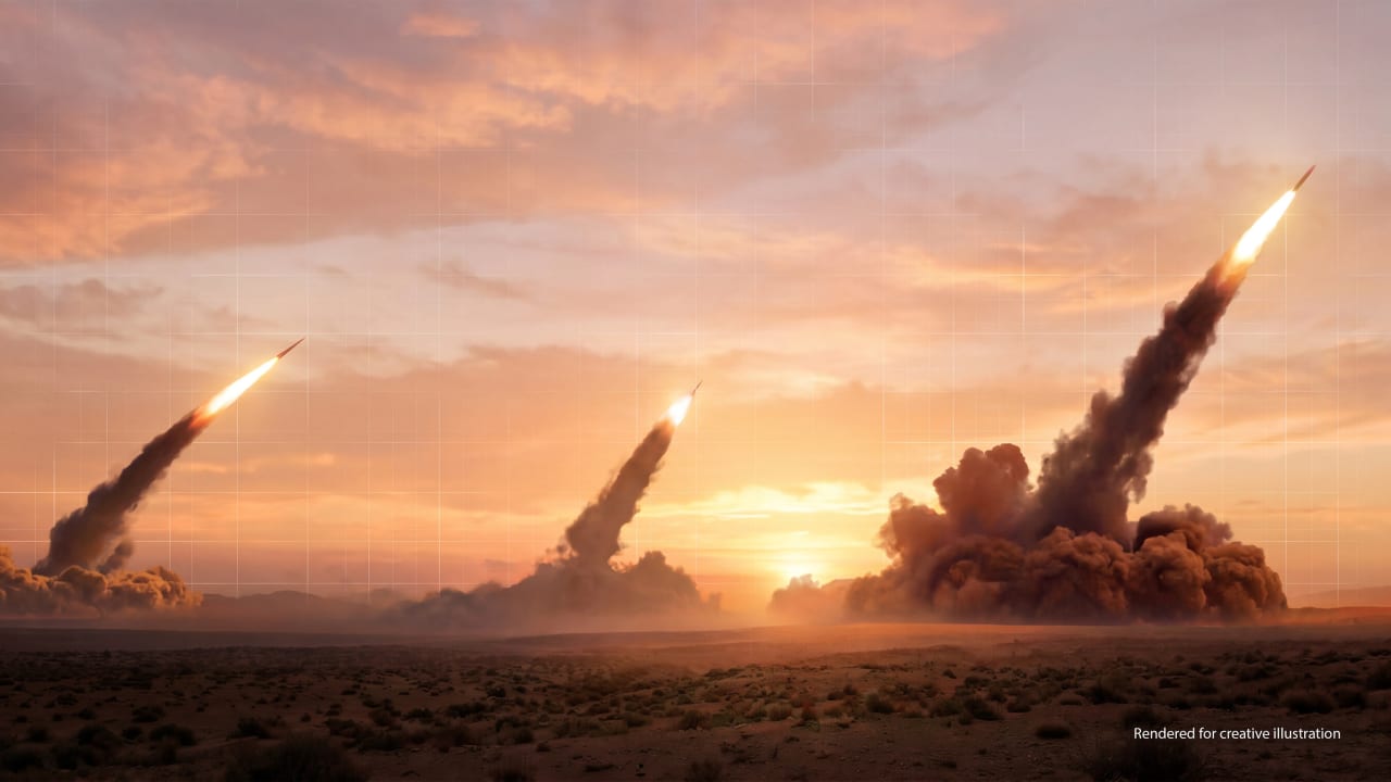 An illustration of Lockheed Martin’s newly announced Strigo defense system.