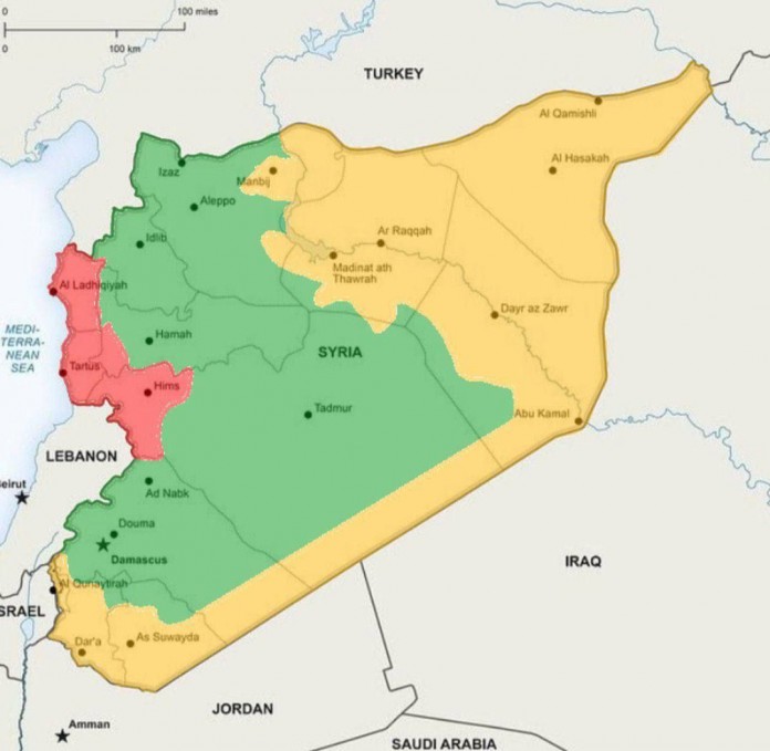 Kurd-Druze Map