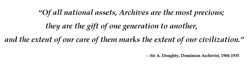Archives quote