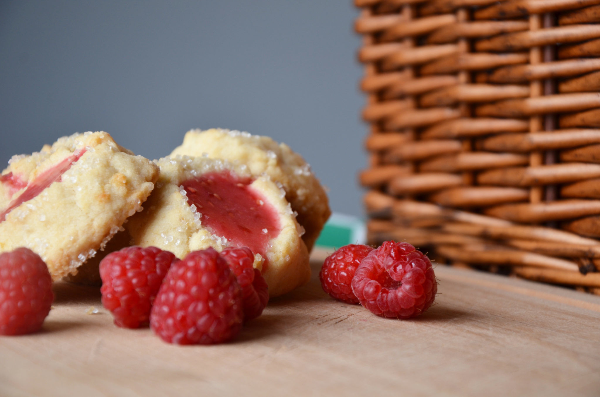 Pink Lemonade Thumbprint Cookies