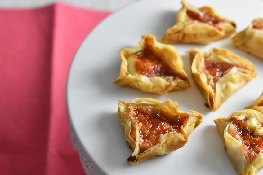 Guava and Cheese Hamantaschen (Sandy Leibowitz)