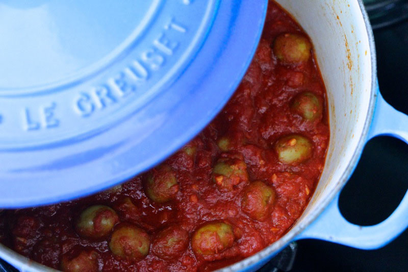 Tunisian Olive Tagine