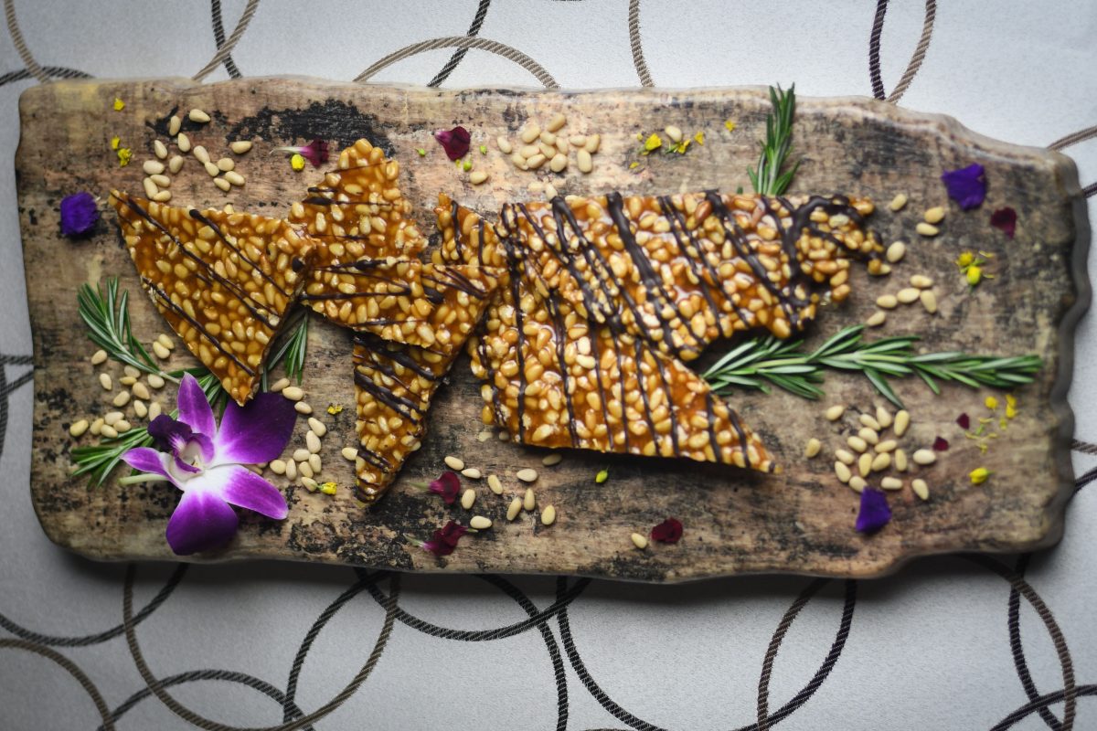 Pine Nut Brittle