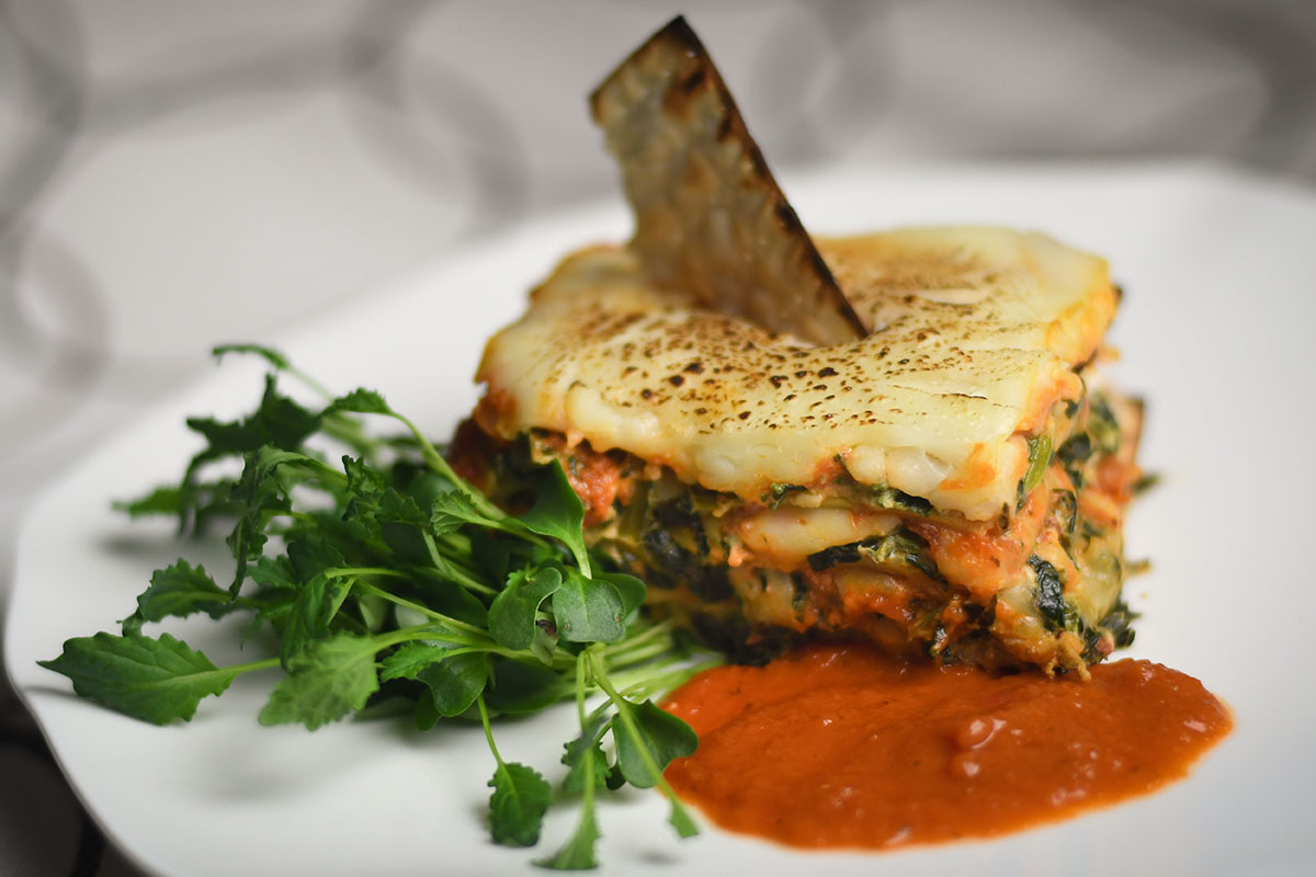 Matzo lasagna