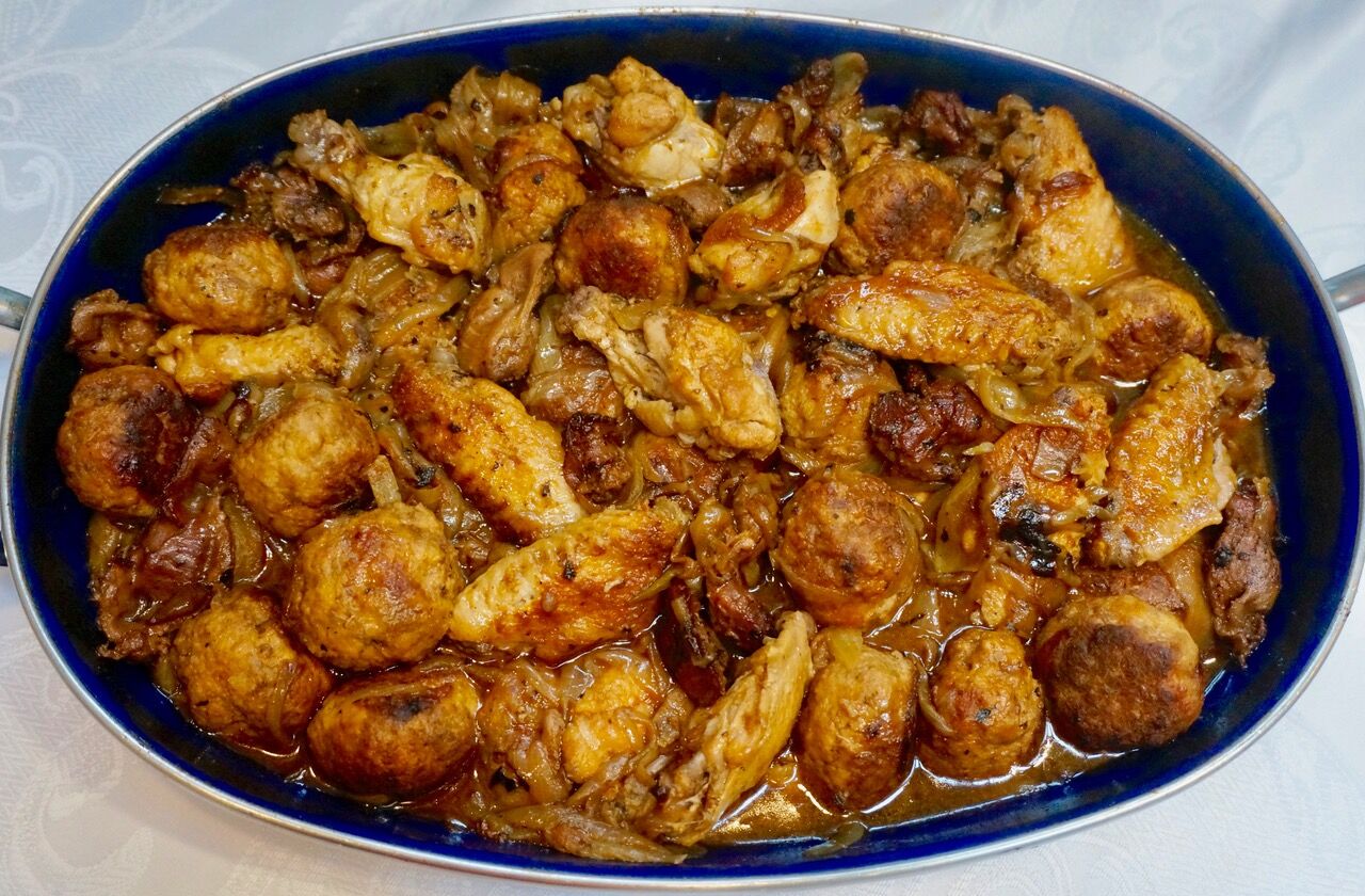 Chicken fricassee