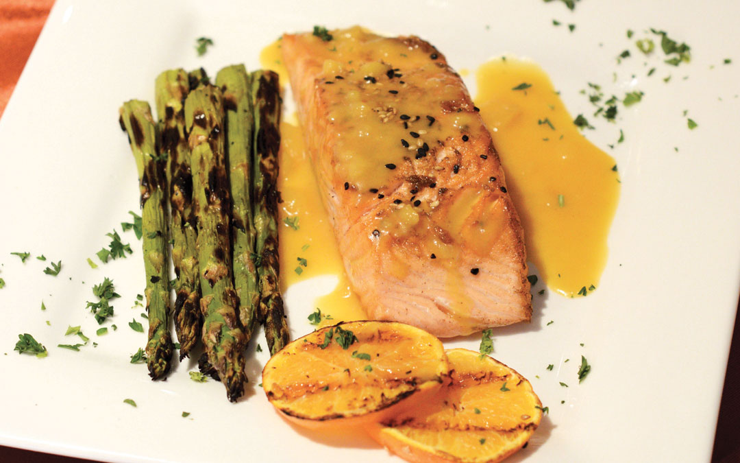 Orange Sesame Salmon