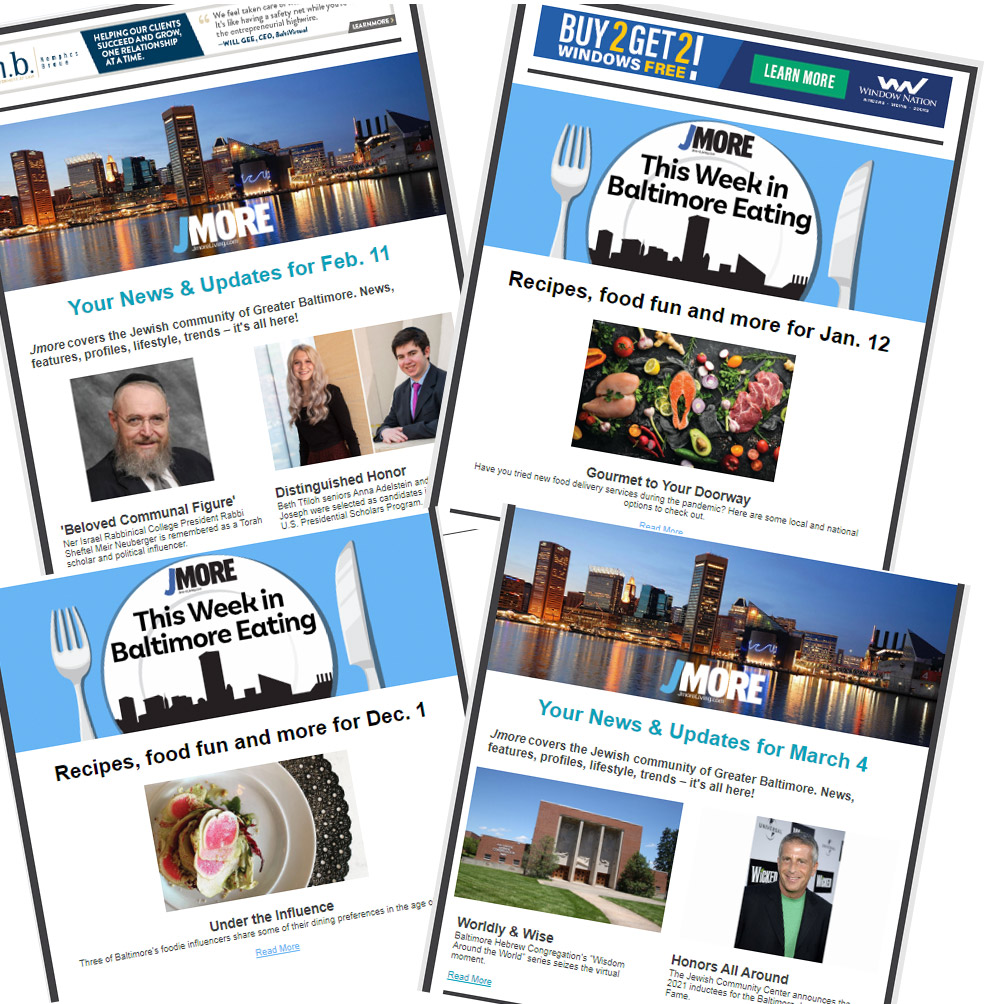 Jmore newsletters