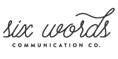 Six Words Communication logo