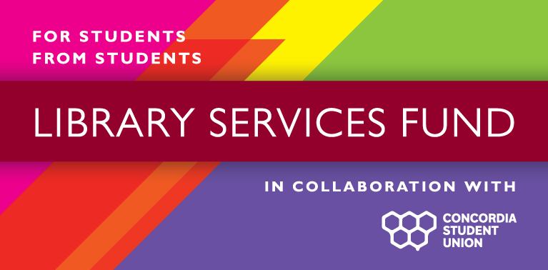 Banner for Library Services Fund