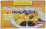 Frozen Blueberry Blintzes