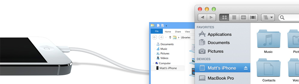Mount iPhone & iPad Like a Flash Drive to Your Mac or PC