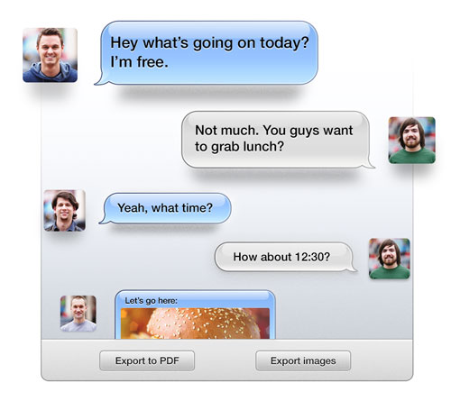 View & Save Messages from iPhone.