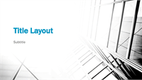 Business contrast presentation (widescreen)